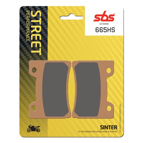 Pastilla de freno SBS P665-HS