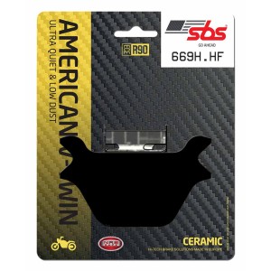 Pastilla de freno SBS P669-HF