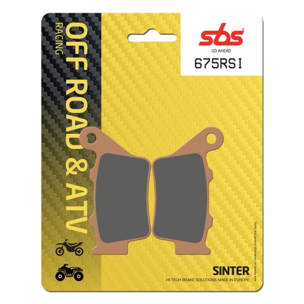 Pastilla de freno SBS P675-RSI