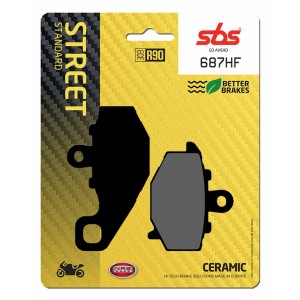 Pastilla de freno SBS P687-HF