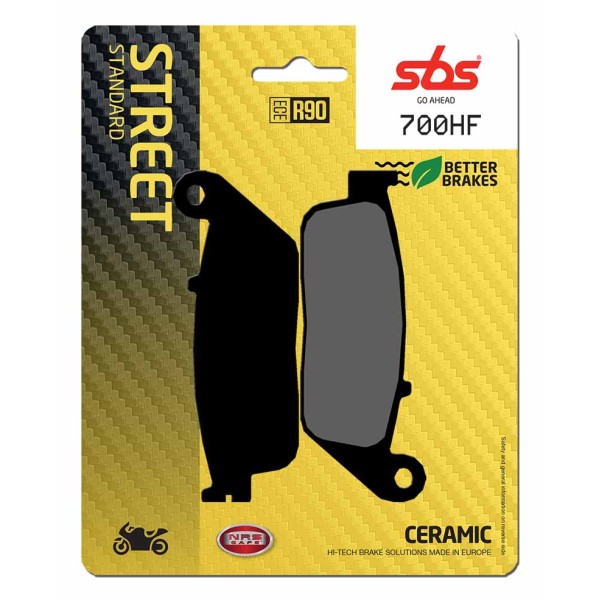 Pastilla de freno SBS P700-HF