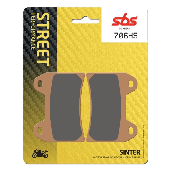 Pastilla de freno SBS P706-HS