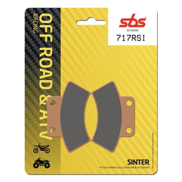 Pastilla de freno SBS P717-RSI