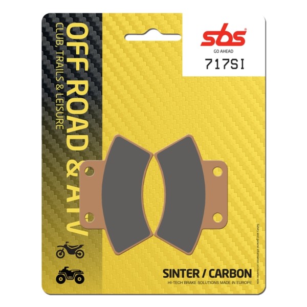 Pastilla de freno SBS P717-SI
