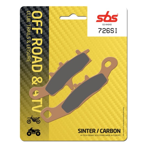Pastilla de freno SBS P726-SI