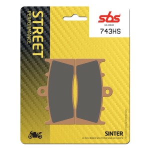 Pastilla de freno SBS P743-HS