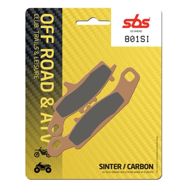 Pastilla de freno SBS P801-SI