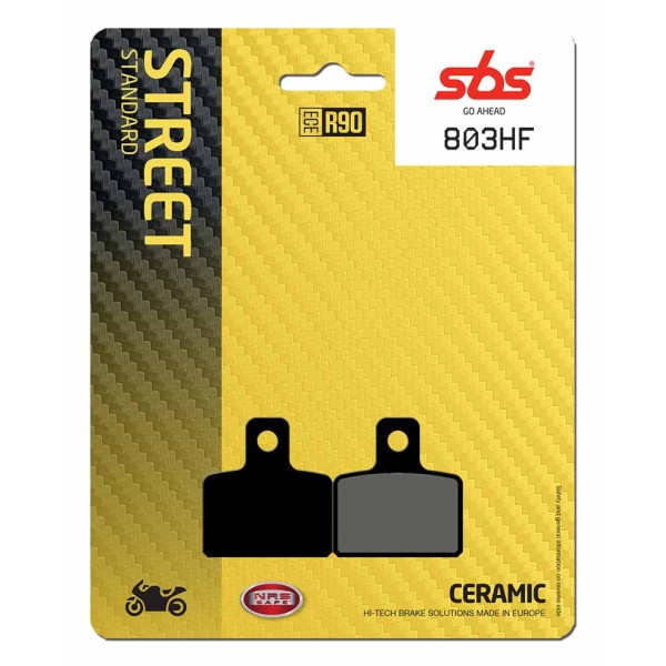 Pastilla de freno SBS P803-HF