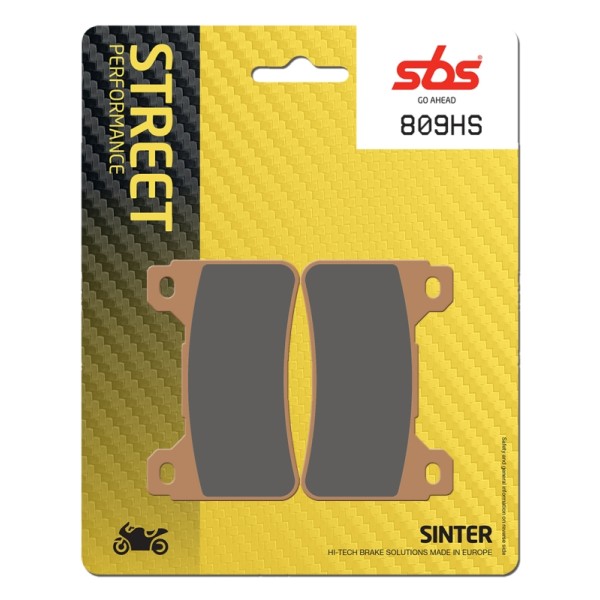 Pastilla de freno SBS P809-HS
