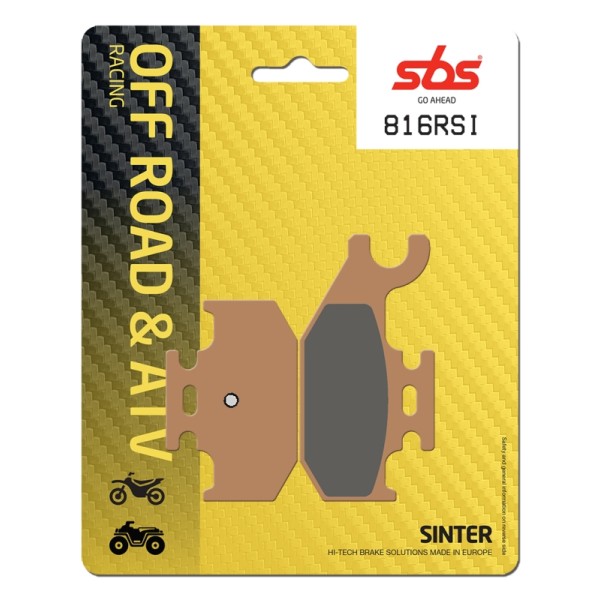 Pastilla de freno SBS P816-RSI