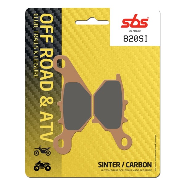 Pastilla de freno SBS P820-SI