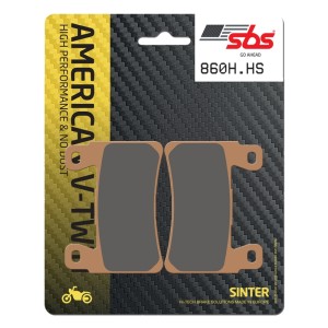 Pastilla de freno SBS P860-HS