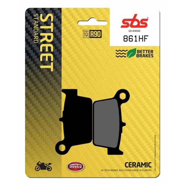 Pastilla de freno SBS P861-HF