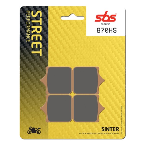 Pastilla de freno SBS P870-HS