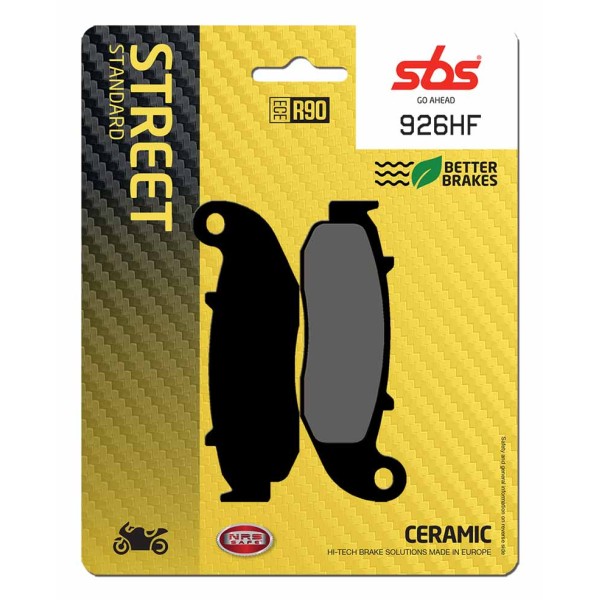 Pastilla de freno SBS P926-HF