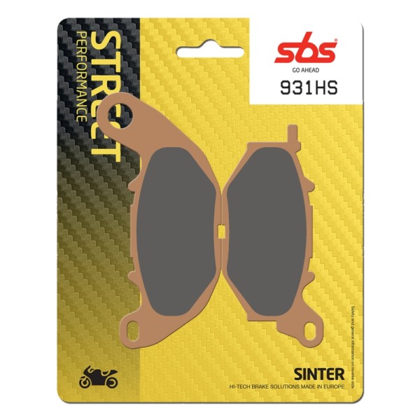 Pastilla de freno SBS P931-HS
