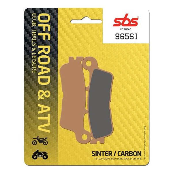 Pastilla de freno SBS P965-SI