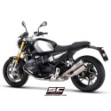 SC Project para BMW R 12 nineT (2023 - 2026) - Escape Twin CR-T titanio