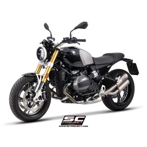 SC Project para BMW R 12 nineT (2023 - 2026) - Escape Twin CR-T titanio