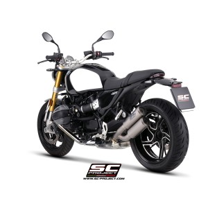 SC Project para BMW R 12 nineT (2023 - 2026) - Escape Twin CR-T titanio