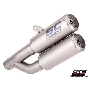 SC Project para BMW R 12 nineT (2023 - 2026) - Escape Twin CR-T titanio