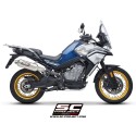 SC Project para CFMOTO 800MT (2025 - 2026) - Euro 5+ - Escape Rally Raid titanio