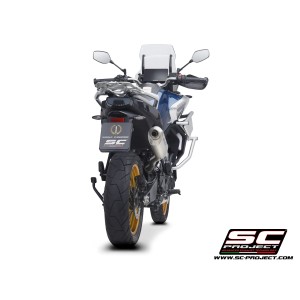 SC Project para CFMOTO 800MT (2025 - 2026) - Euro 5+ - Escape Rally Raid titanio