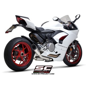 SC Project para DUCATI PANIGALE V2 (2020 - 2024) - Semi-completo 2-1, con escape S1 titanio