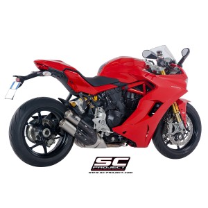 SC Project para DUCATI SUPERSPORT 939 (2017 - 2020) - S - Escape Twin CR-T titanio