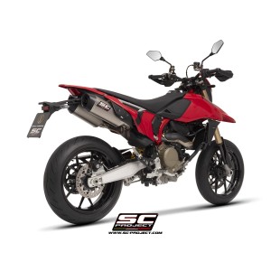 SC Project para DUCATI HYPERMOTARD 698 MONO - RVE (2024 - 2026) - Par de escapes SC1-S titanio