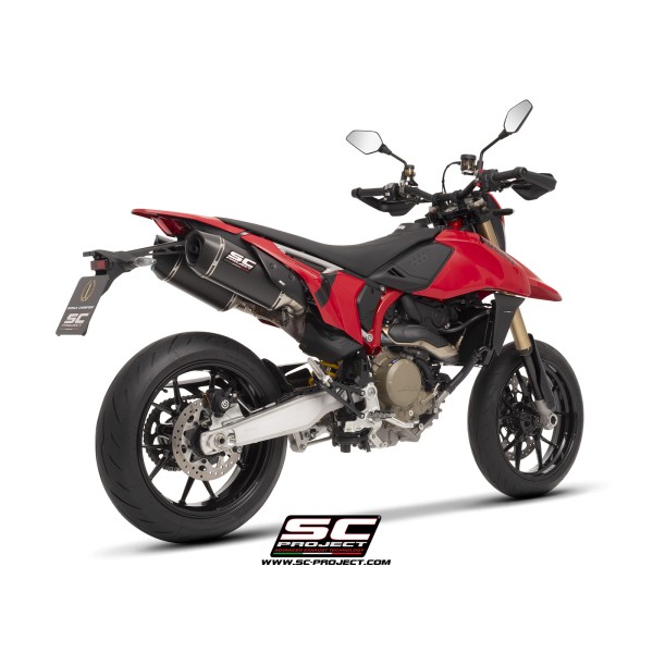SC Project para DUCATI HYPERMOTARD 698 MONO - RVE (2024 - 2026) - Par de Escape SC1-S carbono