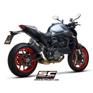 SC Project para DUCATI MONSTER 937 (2021 - 2025) - Escape SC1-S carbono