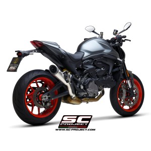 SC Project para DUCATI MONSTER 937 (2021 - 2025) - Escape S1 titanio