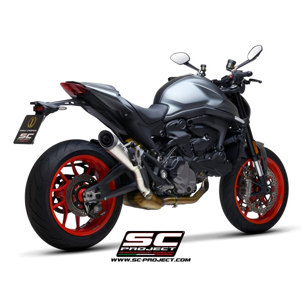 SC Project para DUCATI MONSTER 937 (2021 - 2025) - Escape S1 titanio