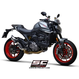 SC Project para DUCATI MONSTER 937 (2021 - 2025) - Escape S1 titanio