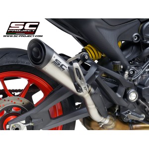 SC Project para DUCATI MONSTER 937 (2021 - 2025) - Escape S1 titanio