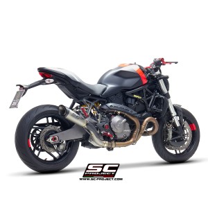 SC Project para DUCATI MONSTER 821 (2018 - 2020) - Escape S1 titanio