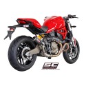 SC Project para DUCATI MONSTER 821 (2014 - 2017) - Escape CR-T carbono