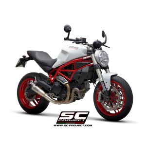 SC Project para DUCATI MONSTER 797 (2017 - 2020) - Escape S1 titanio