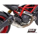 SC Project para DUCATI MONSTER 797 (2017 - 2020) - Escape S1 titanio