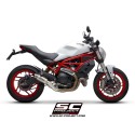 SC Project para DUCATI MONSTER 797 (2017 - 2020) - Escape GP70-R titanio
