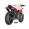 SC Project para DUCATI MONSTER 796 (2010 - 2014) - Par de escapes GP carbono