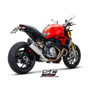 SC Project para DUCATI MONSTER 1200 (2017 - 2021) - S - R - Escape SC1-R titanio