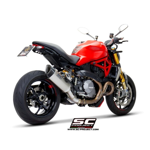 SC Project para DUCATI MONSTER 1200 (2017 - 2021) - S - R - Escape SC1-R titanio