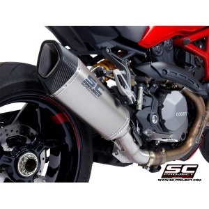 SC Project para DUCATI MONSTER 1200 (2017 - 2021) - S - R - Escape SC1-R titanio