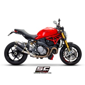 SC Project para DUCATI MONSTER 1200 (2017 - 2021) - S - R - Escape Twin GP carbono