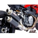 SC Project para DUCATI MONSTER 1200 (2017 - 2021) - S - R - Escape Twin GP carbono