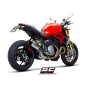 SC Project para DUCATI MONSTER 1200 (2017 - 2021) - S - R - Escape S1 titanio