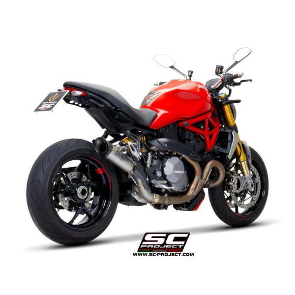 SC Project para DUCATI MONSTER 1200 (2017 - 2021) - S - R - Escape S1 titanio