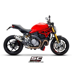 SC Project para DUCATI MONSTER 1200 (2017 - 2021) - S - R - Escape S1 titanio